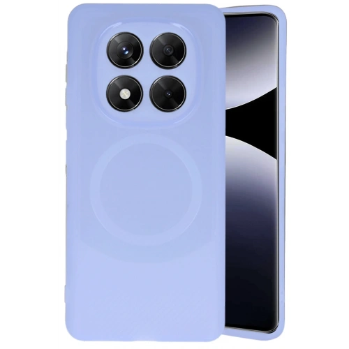 BFS  Xiaomi Redmi Note 14 Pro 4G Kılıf Maya Karbon Kapak - Lila