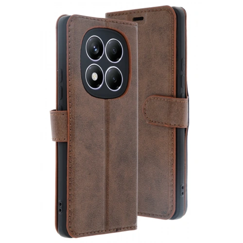 BFS  Xiaomi Redmi Note 14 Pro 4G Kılıf Trend S Plus Kapaklı Kılıf - Taba