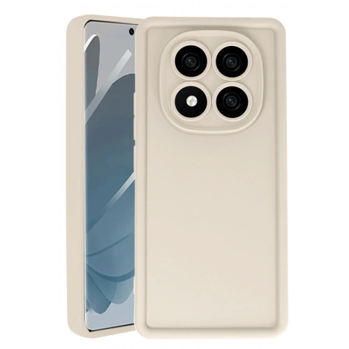 BFS  Xiaomi Redmi Note 14 Pro 4G Kılıf Viera Silikon - Krem