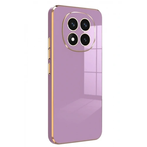 BFS  Xiaomi Redmi Note 14 Pro 4G Kılıf Volet Silikon - Mor