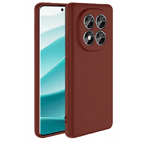 BFS  Xiaomi Redmi Note 14 Pro 5G Kılıf First Silikon - Bordo