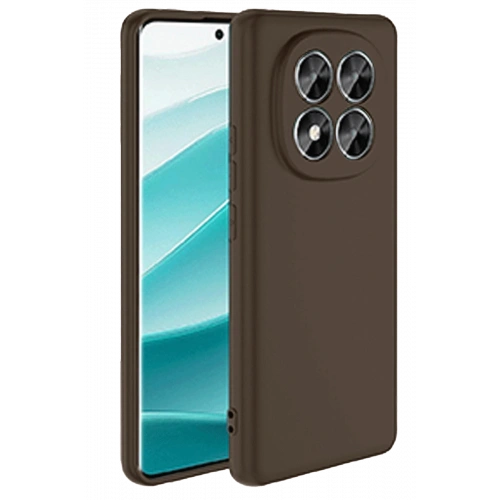 BFS  Xiaomi Redmi Note 14 Pro 5G Kılıf First Silikon - Kahverengi