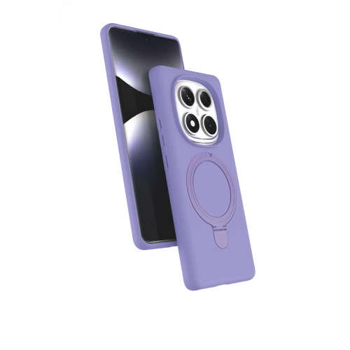 BFS  Xiaomi Redmi Note 14 Pro 5G Regal Magsafe Standlı Kapak - Lila