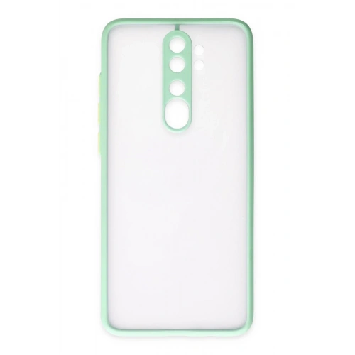 BFS  Xiaomi Redmi Note 8 Pro Kılıf Montreal Silikon Kapak - Turkuaz