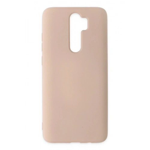 BFS  Xiaomi Redmi Note 8 Pro Kılıf Nano içi Kadife Silikon - Pudra