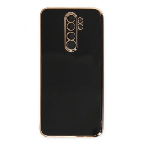 BFS  Xiaomi Redmi Note 8 Pro Kılıf Volet Silikon - Siyah