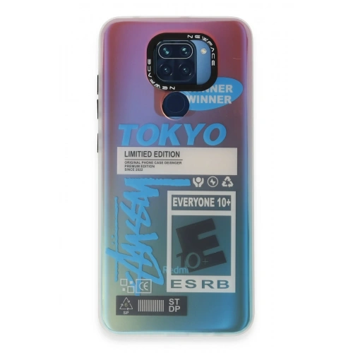 BFS  Xiaomi Redmi Note 9 Kılıf Estoril Desenli Kapak - Estoril - 1