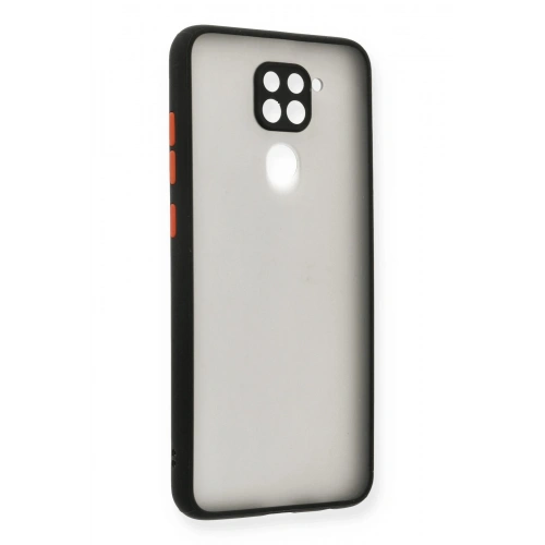 BFS  Xiaomi Redmi Note 9 Kılıf Montreal Silikon Kapak - Siyah