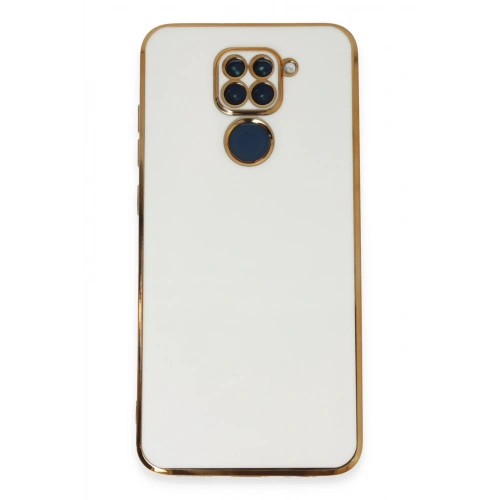 BFS  Xiaomi Redmi Note 9 Kılıf Volet Silikon - Beyaz