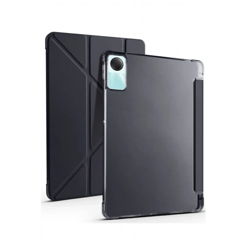 BFS  Xiaomi Redmi Pad SE 4G Kılıf Kalemlikli Mars Tablet Kılıfı - Siyah