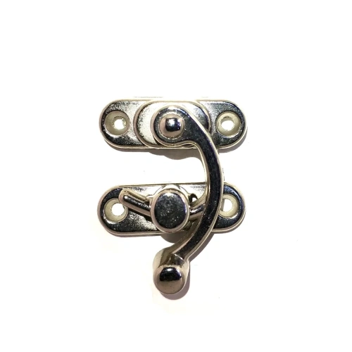 BFS Yay Gözü, Ahşap Kutu Klipsi - Küçük 28x33 Mm, Nikel, 100 Adet