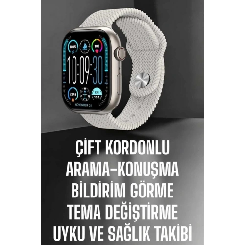 BFS Yeni Nesil Akıllı Saat Arama Cevaplama GPS Takibi Adımsayar NFC Özelliği