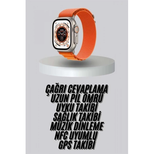 BFS Yeni Nesil Akıllı Saat Uyku ve Sağlık Takibi Titeşimli Sesli Arama Mesaj ve Bildirim Görme