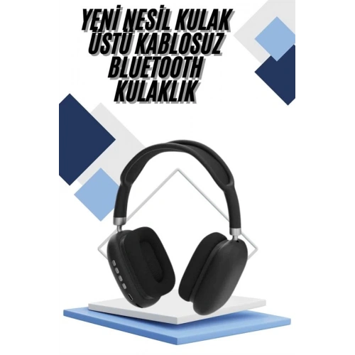 BFS Yeni Nesil Bluetooth Kulaklık Kulak Üstü ANC Özelliği Yüksek Ses Kaliteli