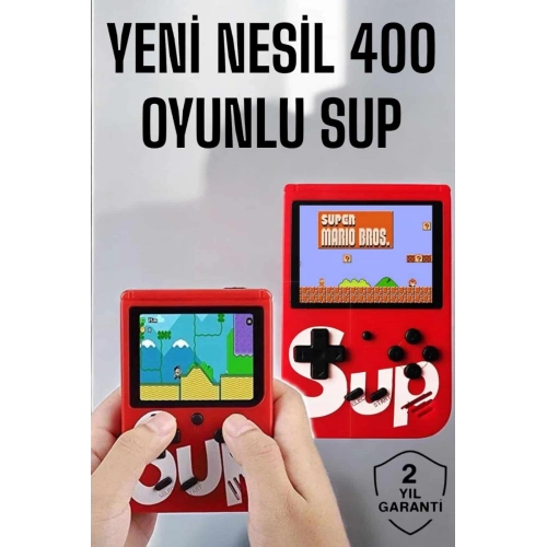 BFS Yeni Nesil Çocuklara Özel SUP 400 Oyunlu Mini El Konsolu