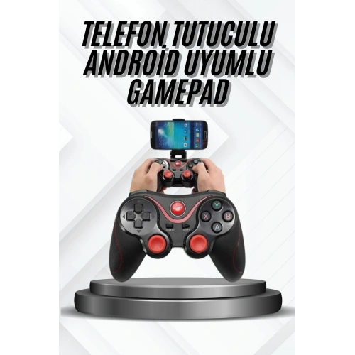 BFS Yeni Nesil X3 Gamepad Android Uyumlu Telefon Tutucu Özellikli Joystick