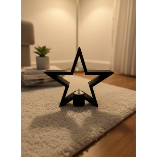 BFS YILDIZ MUMLUK SİYAH