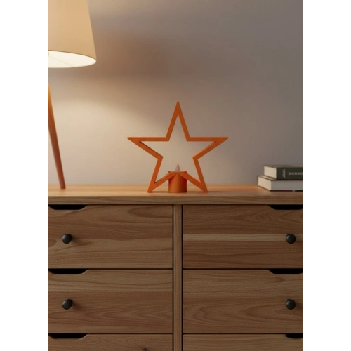 BFS YILDIZ MUMLUK TURUNCU