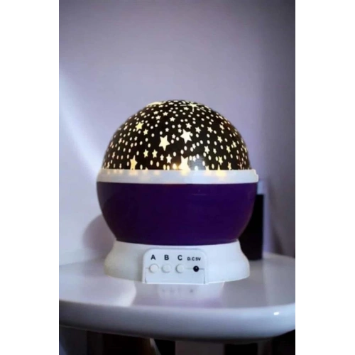 BFS Yıldızlı Gökyüzü Projeksiyon Gece Lambası Hareketli Işık Şovu