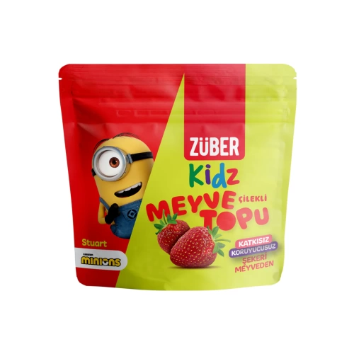 BFS   Züber Kidz Meyve Topu 42 Gr Çilek