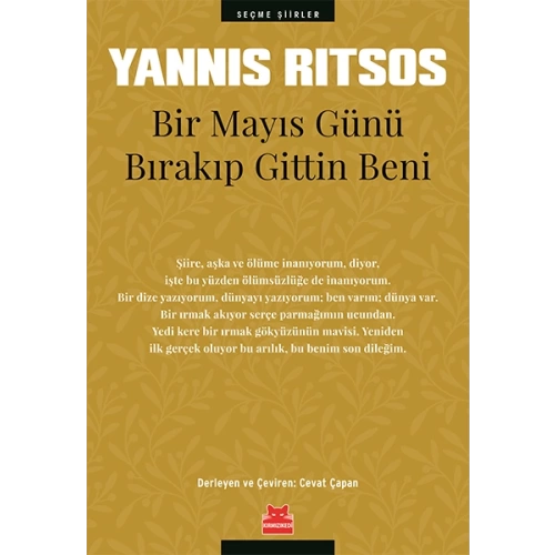Bir Mayıs Günü Bırakıp Gittin Beni