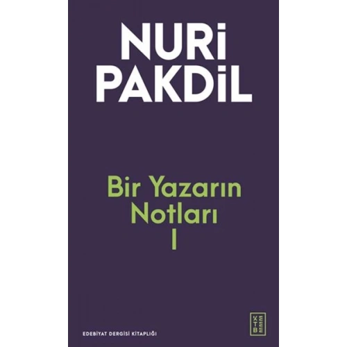 Bir Yazarın Notları I