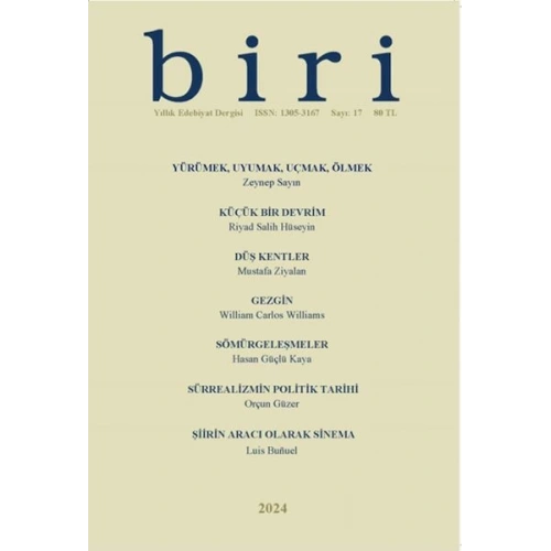 Biri Dergisi  2024, Sayı: 17