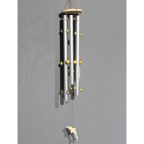 Boncuklu Metal Rüzgar Çanı 3dıarta-28