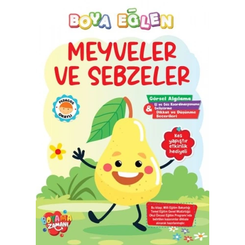 Boya Eğlen - Meyveler veSebzeler