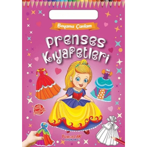 Boyama Çantam - Prenses Kıyafetleri