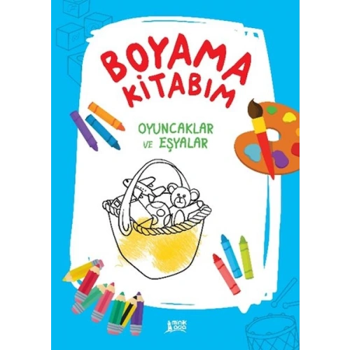 Boyama Kitabım - Oyuncaklar ve Eşyalar