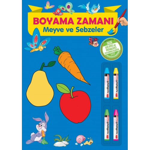 Boyama Zamanı: Meyve ve Sebzeler