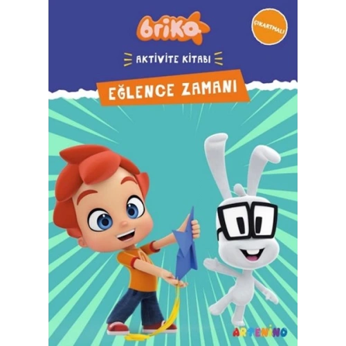 Briko Eğlence Zamanı - Çıkartmalı Aktivite Kitabı Serisi