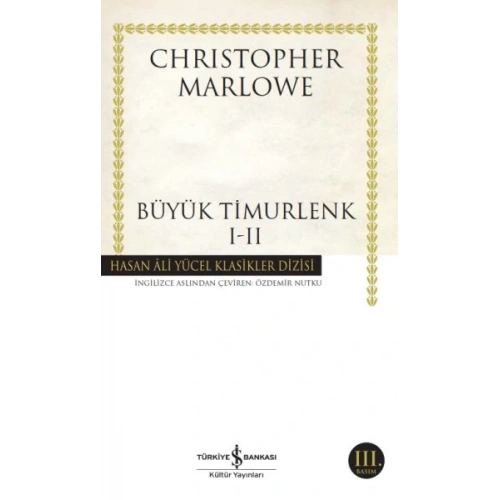 Büyük Timurlenk I-II Hasan Ali Yücel Klasikleri