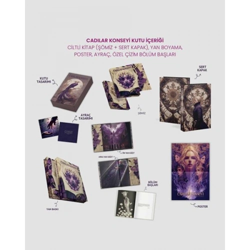 Cadılar Konseyi Ciltli Kutulu