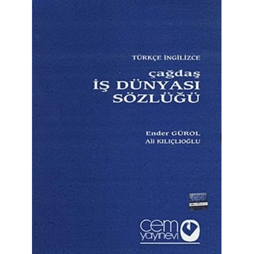 Çağdaş İş Dünyası Sözlüğü (3 Cilt)