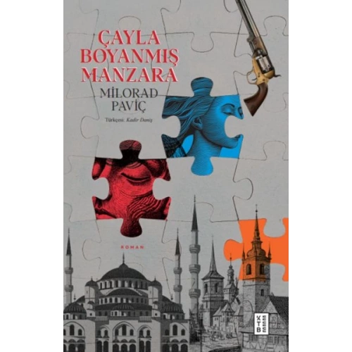 Çayla Boyanmış Manzara