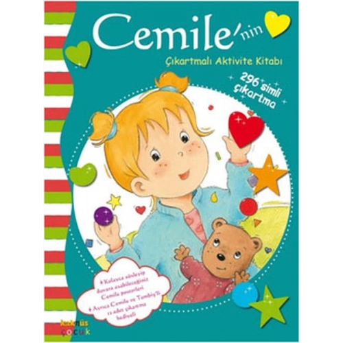 Cemilenin Çıkartmalı Aktivite Kitabı 296 Simli Çıkartma
