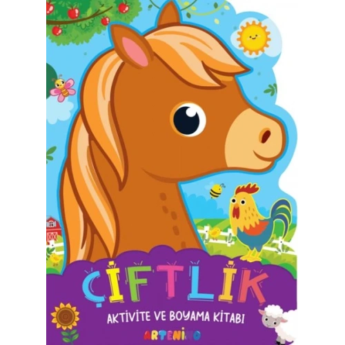 Çiftlik - Aktivite ve Boyama Kitabı Serisi