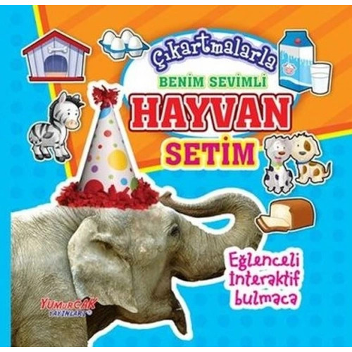 Çıkartmalarla Benim Sevimli Hayvan Setim