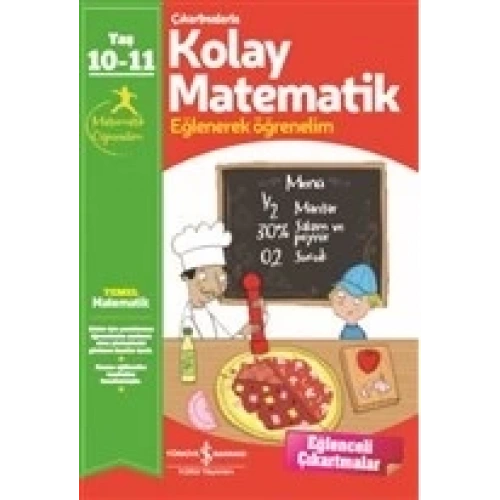 Çıkartmalarla Kolay Matematik (10-11 Yaş)