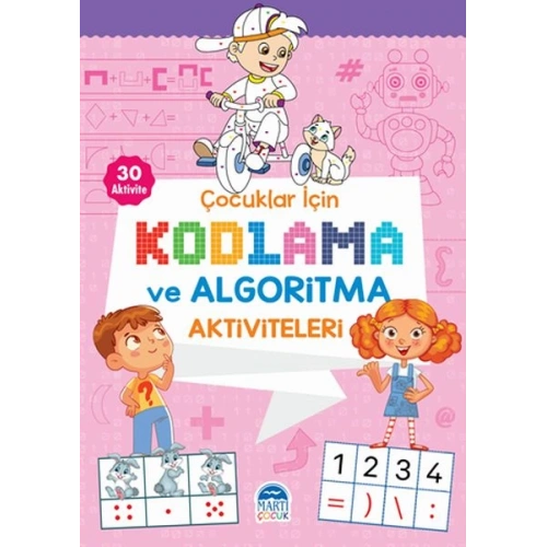Çocuklar İçin Kodlama ve Algoritma Aktiviteleri - Pembe