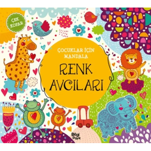 Çocuklar İçin Mandala - Renk Avcıları