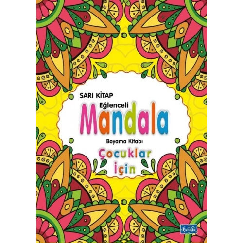 Çocuklar İçin Mandala Sarı