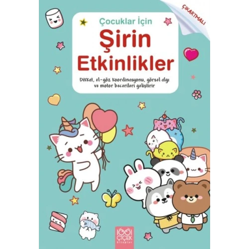 Çocuklar için Şirin Etkinlikler - Çıkartmalı