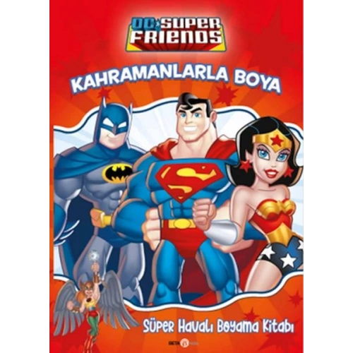 Dc Super Friends Kahramanlarla Boya
