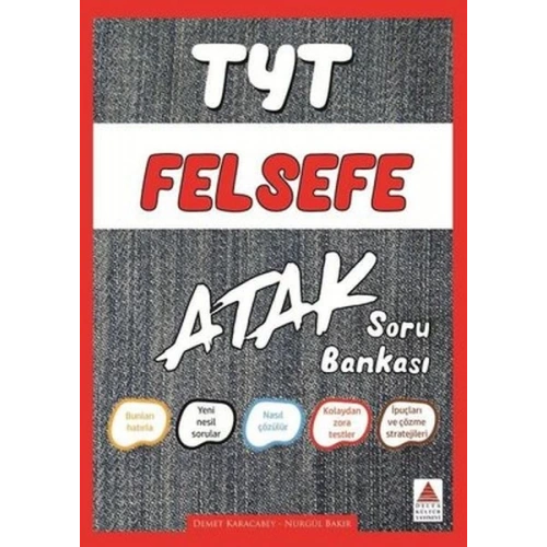 Delta TYT Felsefe Atak Soru Bankası (Yeni)