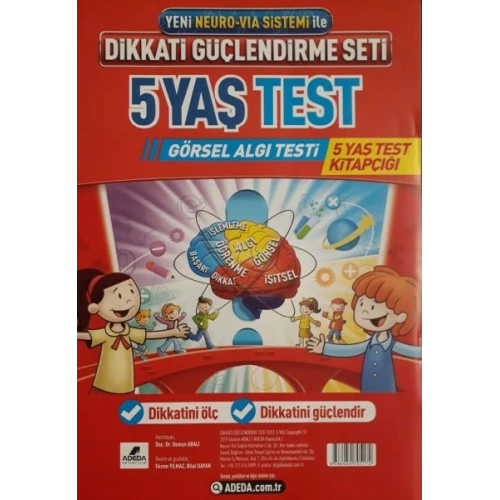 Dikkati Güçlendirme Seti 5 Yaş Test