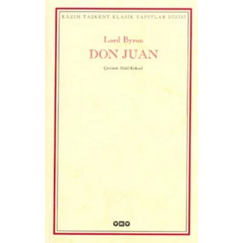 Don Juan (Ciltli)