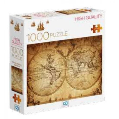 Dünya Haritası Puzzle 1000